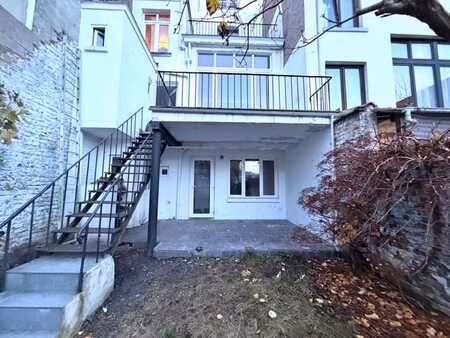 parc josaphat- maison 6ch +/- 250m² avec jardin