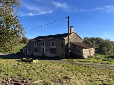 charmante ferme détachée à rénover avec 4 hectares de terrain – mouterre-sur-blourde