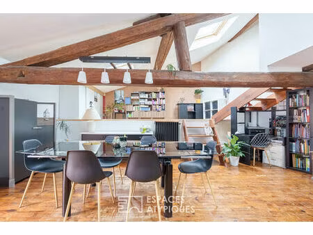 maison fin xixe au charme ancien et à l'agencement singulier