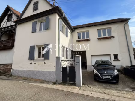 3%.com en exclusivité à achenheim (rue haute)  maison individuelle d’environ 100 m² habita