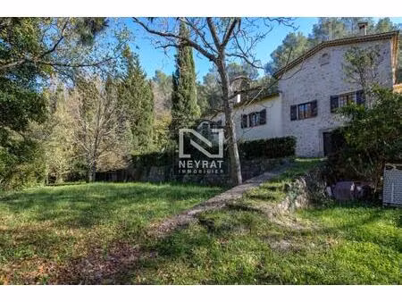 tourrettes - basrtides - piscine - riviere - source - 17.000m² de terrain