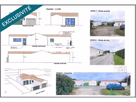 vente terrain à batir 337 m² à saint-pierre-d'oléron (17310)  99 900 €