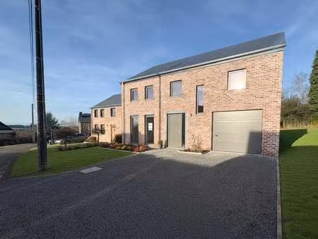 ? à vendre – villa neuve 4 façades à patignies (gedinne)