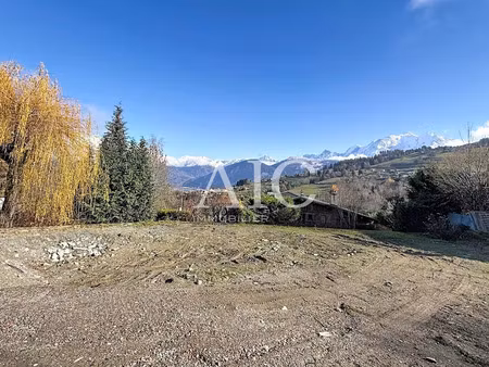 vente terrain 703 m² à combloux (74920)  620 000 €