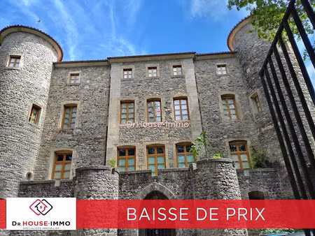 vente château 45 pièces 883 m² à aveze (30120)  1 145 000 €