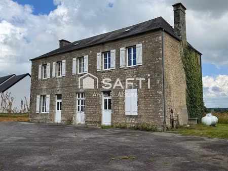 vente immeuble 174 m² à les moitiers-en-bauptois (50360)  147 500 €