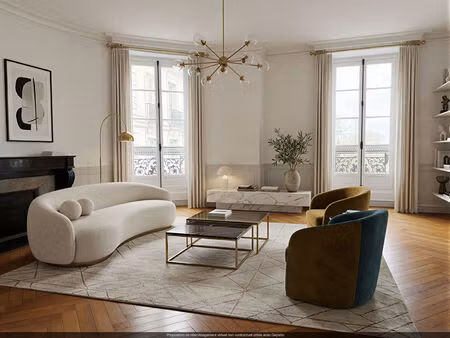 appartement de 156 m² au deuxième étage avec ascenseur d'un immeuble de caractère entièrem