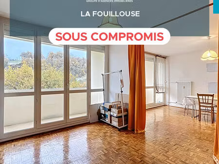 appartement 3 pièces avec ascenseur et balcon sur la fouillouse (42480)