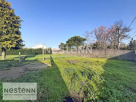 terrain à vendre à sallertaine - opportunité rare