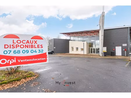 location locaux professionnels 49 m² à chauny (02300)  350 €