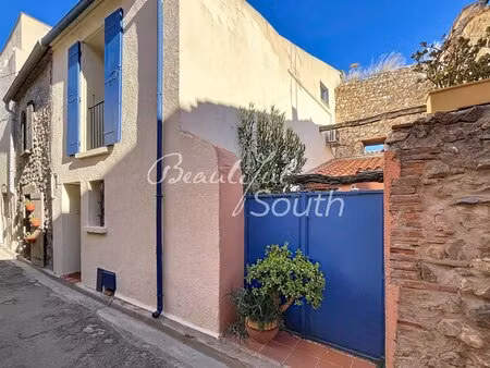 maison de village de caractere avec patio  fourques