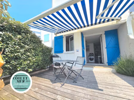 studio avec terrasse proche plage