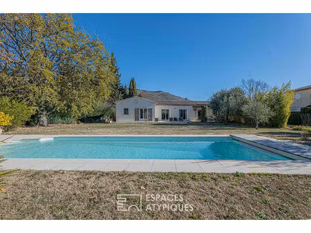 villa de plain-pied à saint-vallier-de-thiey - piscine chauffée  jacuzzi