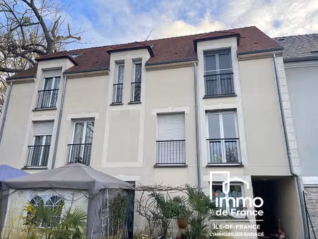 location meublée appartement torcy 2 pièce(s) 47.37 m2.cave et 2 places parking (rare)