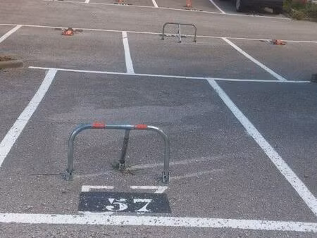 place de parking sécurisé