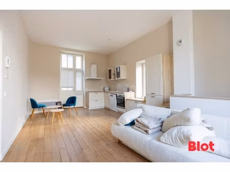 a vendre chez blot immobilier - la richardais appartement souplex 2 chambres avec parking