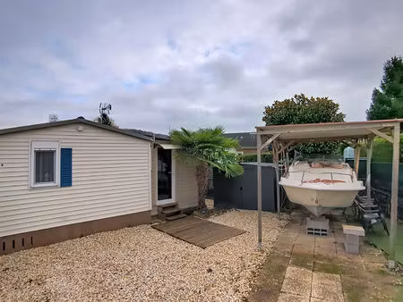 terrain de 167m² avec mobil-home à dozulé