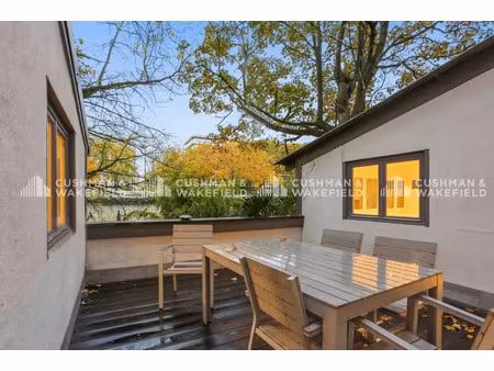 immeuble à vendre avec vue seine - bien atypique à l'île de la jatte - opportunité unique 