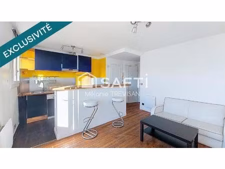 viroflay - appartement t2 de 35 m² avec cave à deux pas de la gare rer c chavillle vélizy