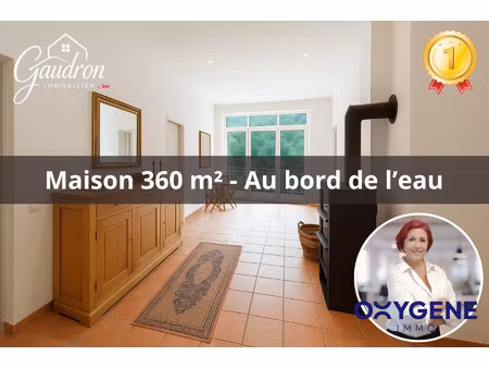 axat - maison f7 (360 m² global) meublée