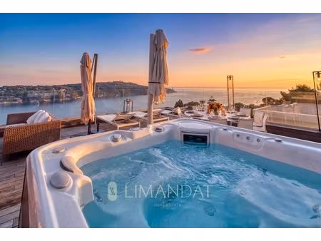 nice - villa moderne – 3 suites – vue mer - piscine chauffée