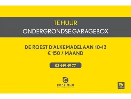 garage te huur in berchem
