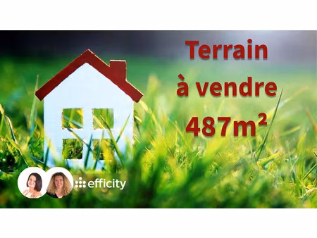 terrain - 487 m²