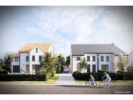 nieuwbouw woning  exclusieve ligging  met 3 slpk  op een zonnig perceel van 770m²