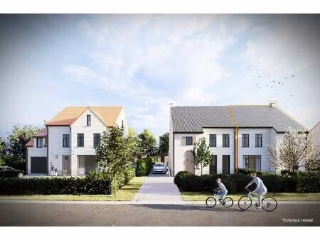 nieuwbouwwoning  exclusieve ligging  3 slpk  op zonnig perceel van 513m²