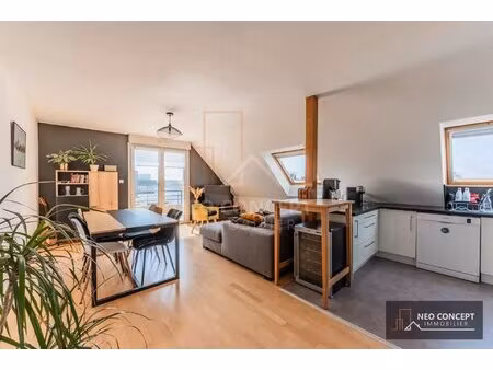 beau 3 pièces avec terrasse  garage et parking sis gambsheim.