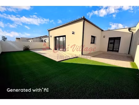 vente maison 4 pièces 115 m² à canet (11200)  309 000 €