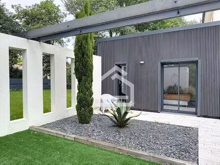 saint aubin de médoc - villa contemporaine au calme avec piscine et garage