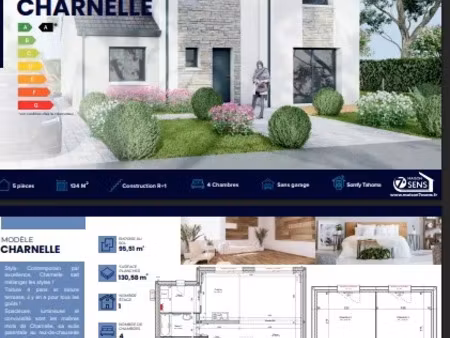 vente maison neuve 5 pièces 133 m² à villiers-sur-marne (94350)  418 311 €