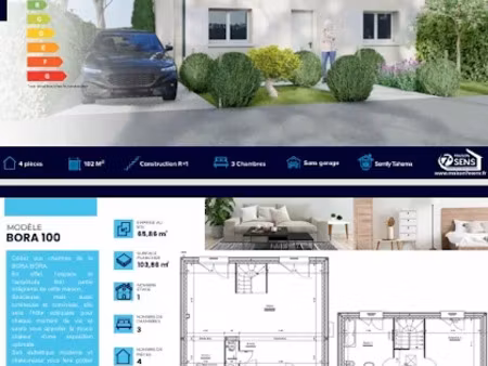 vente maison neuve 4 pièces 102 m² à noiseau (94880)  395 923 €