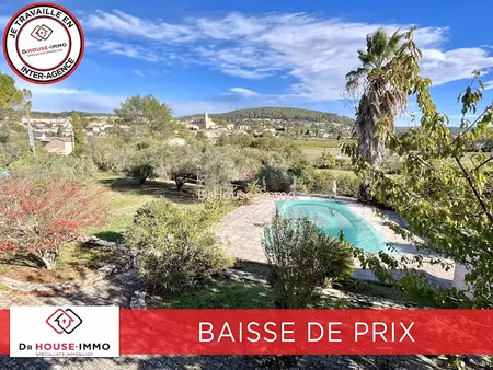 vente maison 6 pièces 136 m² à lorgues (83510)  399 000 €