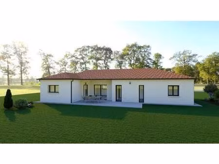 terrain avec maison neuve à vendre