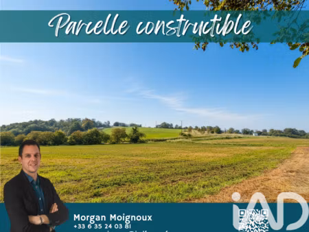 vente terrain à bâtir 1 530 m²