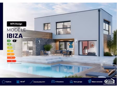 vente maison neuve 5 pièces 130 m² à grisy-suisnes (77166)  471 825 €