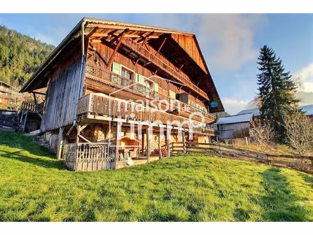 vente chalet 7 pièces 176.1 m² à chatel (74390)  720 000 €