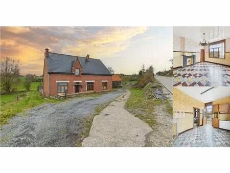 fermette à vendre avec garage et terrasse   taintignies (vbd62264)