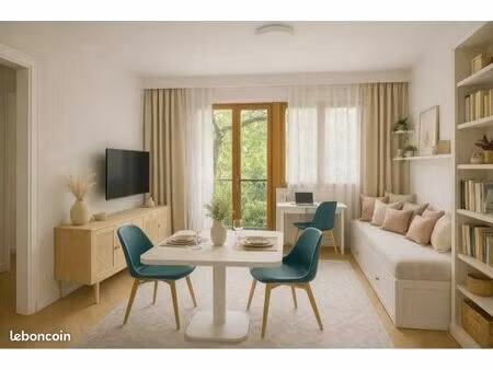 appartement 29m2 rénové et meublé  proche faculté et école