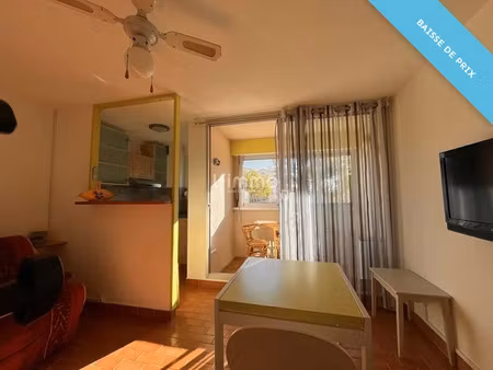 vente appartement 1 pièce 24 m² à gruissan (11430)  86 450 €