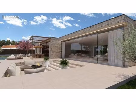 charbonnières-les-bains – villa californienne de plain-pied – 347 m²