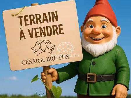 terrain constructible à vendre