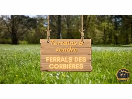 vente terrain 315 m² à ferrals-les-corbières (11200)  48 000 €