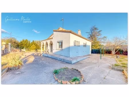 exclusivité - villa de plain-pied 4 pièces 85m² jardin et garage - caux (34720)