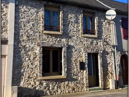 proche neuilly-saint front 6km- à vendre maison en pierre mitoyenne 15min de villers-cotte