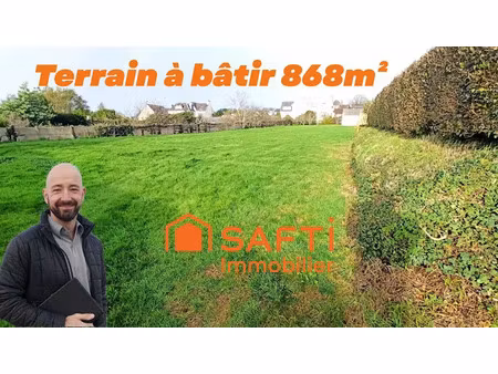 vente terrain 868 m² à trélévern (22660)  93 690 €