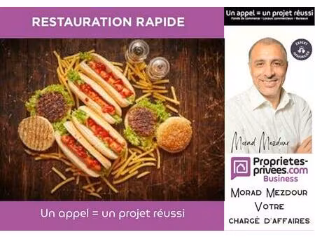 exclusivite tourcoing - restaurant rapide 70 m²   terrasse