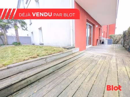 sous compromis - beau t4 de 77 44 m² avec terrasse et jardin totalisant 49m² - acigné